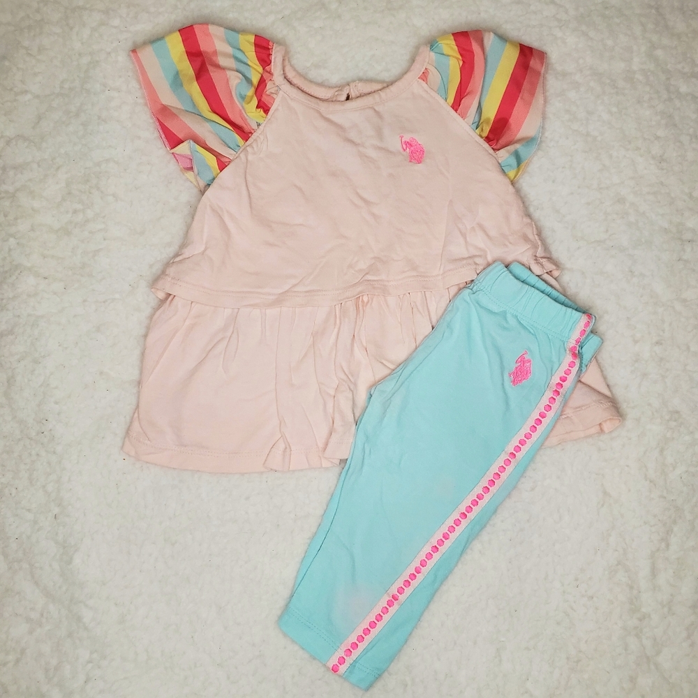 U.S. Polo Assn. Toddler Outfit 24mo